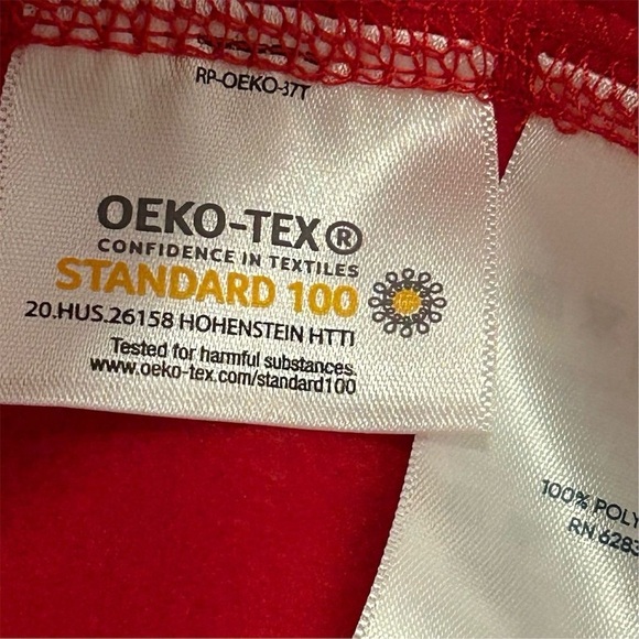 Lands' End Women's Plus 3X Red Fleece Vest Full Zip Sleeveless New - Picture 6 of 8